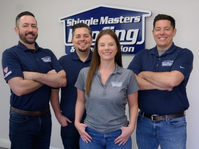 Shingle Masters team standing together