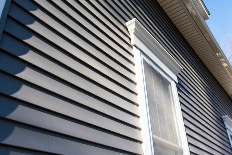 gray siding