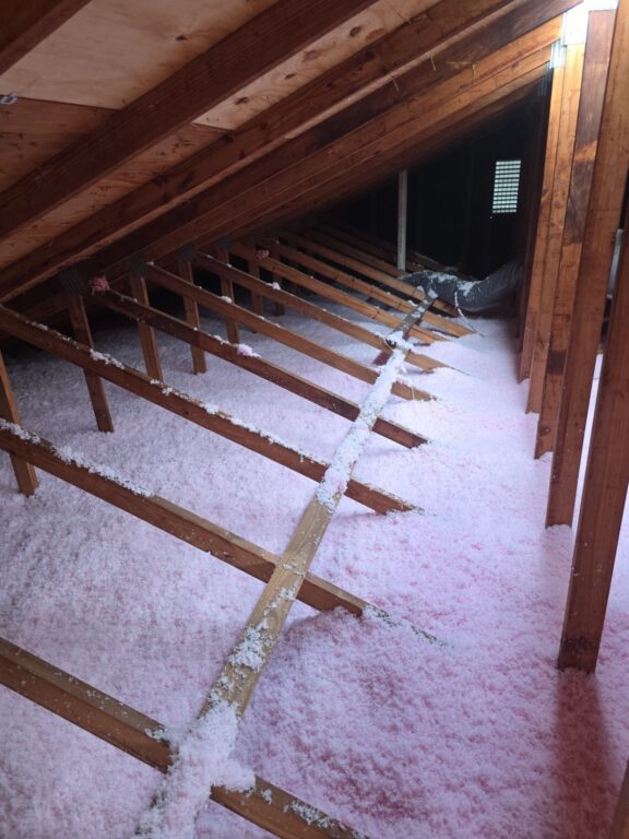 attic and insulation